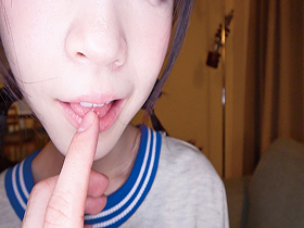 世界一、平和で幸せなずーっと見つめ合いちゅちゅタイム。ちなみに、僕は、見つめられただけでカウパーでました。　サンプル画像02